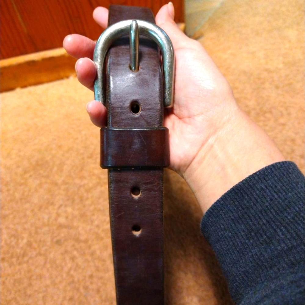 Faux Leather Belt